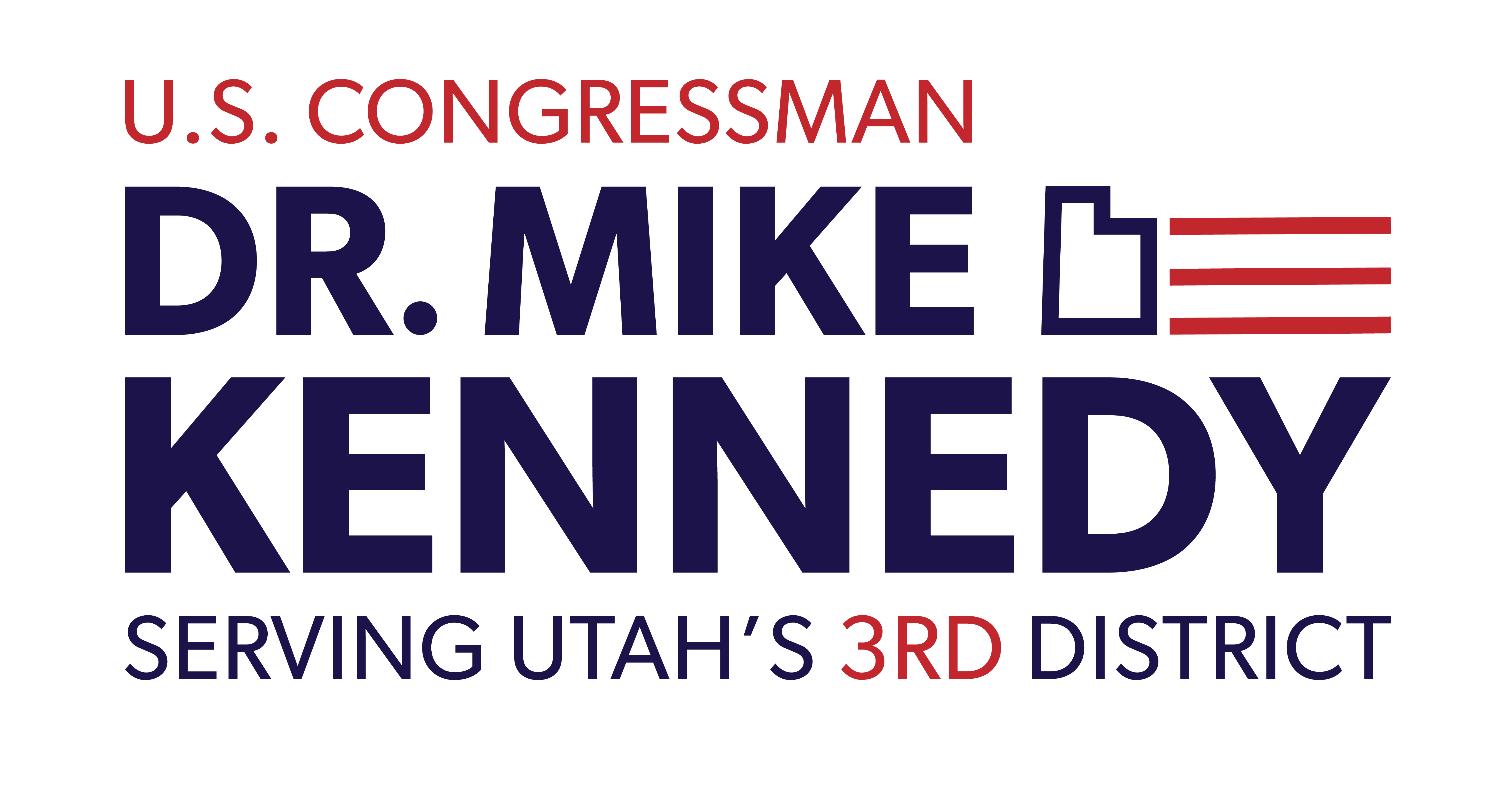 Congressman Mike Kennedy logo