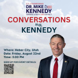 Heber City Conversations with Kennedy on August 22, 2025